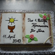 Schokosahnetorte zur Kommunion
