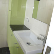 La salle d'eau avec douche italienne 