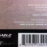 Mobile Fidelity Sound Lab/モービル・フィデリティ - ヨシノ ...