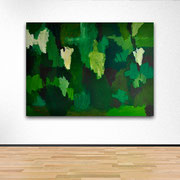 "Feld 1", Acryl auf Leinwand, 120 x 160 cm