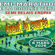 Semi-Marathon de la Coulée Verte - Avant la course