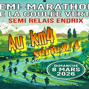 Semi-Marathon de la Coulée Verte - Au km4 (série2/4)