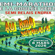 Semi-Marathon de la Coulée Verte - Au km4 (série4/4)