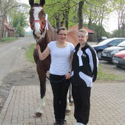 Julia, Celina und Charly