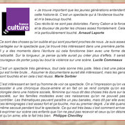 FRANCE CULTURE La Dispute