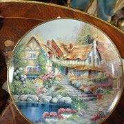 assiette décorative anglaise 
