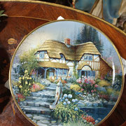 assiette décorative anglaise 