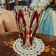 Vase en cristal St Louis 