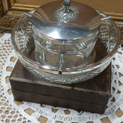 saladier ancien pour le caviar