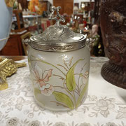 Ancien pot à biscuit