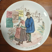 assiette ancienne François Esnault