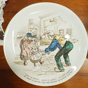 assiette ancienne François Esnault