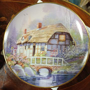 assiette décorative anglaise