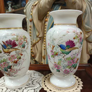 2 vases ancien en opaline