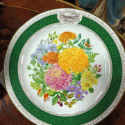 assiette décorative anglaise