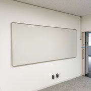 廊下　マグネットクロス掲示板アールピア枠