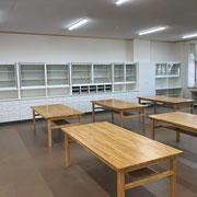 図工台　壁面収納