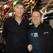 ... mit Billy Sheehan (Mr. Big), an der Musikmesse Frankfurt (23.03.2012)