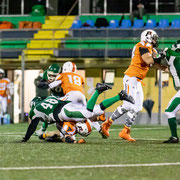 Fotografia sportiva di football americano Predators Golfo del Tigullio vs Rams Milano | Alessandro Tintori