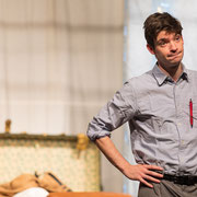 Fotografia di scena dello spettacolo Doppio inganno con delitto al Teatro Caboto Kolbe di Milano | Alessandro Tintori