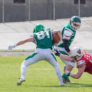 Fotografia sportiva di football americano Gorillas Varese vs Rams Milano | Alessandro Tintori
