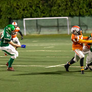 Fotografia sportiva di football americano Rams Milano vs Predators Golfo del Tigullio | Alessandro Tintori
