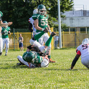 Fotografia sportiva di football americano Rams Milano - Rebels Lugano | Alessandro Tintori