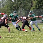 Fotografia sportiva di football americano Rams Milano vs Crusaiders Cagliari | Alessandro Tintori