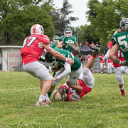 Fotografia sportiva di football americano Rams Milano - Gorillas Varese | Alessandro Tintori