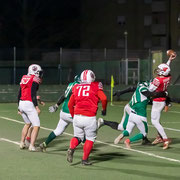 Fotografia sportiva di football americano Rams Milano - Gorillas Varese | Alessandro Tintori