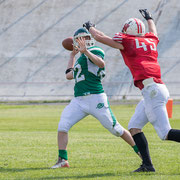 Fotografia sportiva di football americano Gorillas Varese vs Rams Milano | Alessandro Tintori