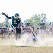 Fotografia sportiva di football americano Rams Milano vs Achei Crotone | Alessandro Tintori