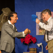 Fotografia di scena da Pensieri, parole e... altri disastri al Teatro Caboto Kolbe di Milano | Alessandro Tintori