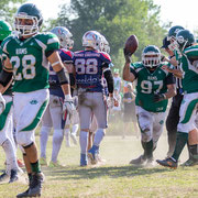Fotografia sportiva di football americano Rams Milano vs Achei Crotone | Alessandro Tintori