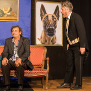 Fotografia di scena dello spettacolo teatrale Cenere e Champagne al Teatro Caboto Kolbe | Alessandro Tintori