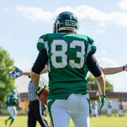Fotografia sportiva di football americano Wolverines Piacenza vs Rams Milano | Alessandro Tintori