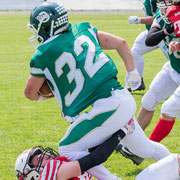 Fotografia sportiva di football americano Gorillas Varese vs Rams Milano | Alessandro Tintori