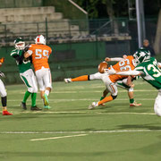 Fotografia sportiva di football americano Rams Milano vs Predators Golfo del Tigullio | Alessandro Tintori