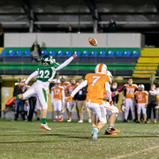 Fotografia sportiva di football americano Predators Golfo del Tigullio vs Rams Milano | Alessandro Tintori