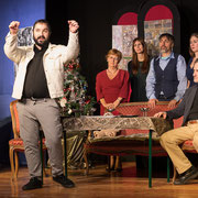Fotografia di scena dello spettacolo teatrale "La cena dell'amore e dell'accordo" | Alessandro Tintori