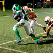 Fotografia sportiva di football americano Predators Golfo del Tigullio vs Rams Milano | Alessandro Tintori