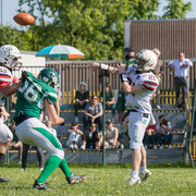 Fotografia sportiva di football americano Rams Milano - Rebels Lugano | Alessandro Tintori