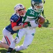 Fotografia sportiva a colori di football americano | Alessandro Tintori