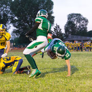 Fotografia sportiva di football americano Rams Milano - Thunders Trento | Alessandro Tintori