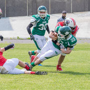 Fotografia sportiva di football americano Gorillas Varese vs Rams Milano | Alessandro Tintori
