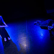 Fotografia di performance Giulia Temperini - Backstage di Luigi Larva