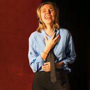 Fotografia di scena dello spettacolo teatrale "La chiamata d'emergenza" al Teatro Caboto Kolbe | Alessandro Tintori