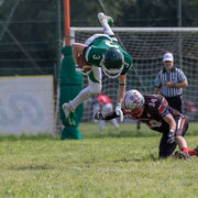 Fotografia sportiva di football americano Rams Milano vs Crusaiders Cagliari | Alessandro Tintori