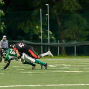 Fotografia sportiva di football americano Rams Milano vs Wolverines Piacenza | Alessandro Tintori