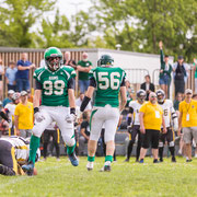 Fotografia sportiva di football americano Rams Milano - Honey Badgers Formigine | Alessandro Tintori